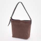 Сумка Саломея 485 эко-замша шоколад