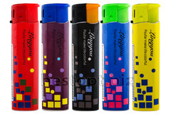 Пьезо ажигалки "Oney" PA-02(04)  Радуга 50шт*20/1000