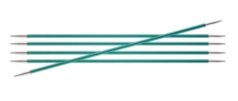 Спицы KnitPro Zing чулочные 3,25 мм/15 см 47006