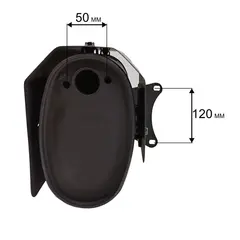 Глушитель DDE G550/ G550E/ 650E3 (917-408-098)