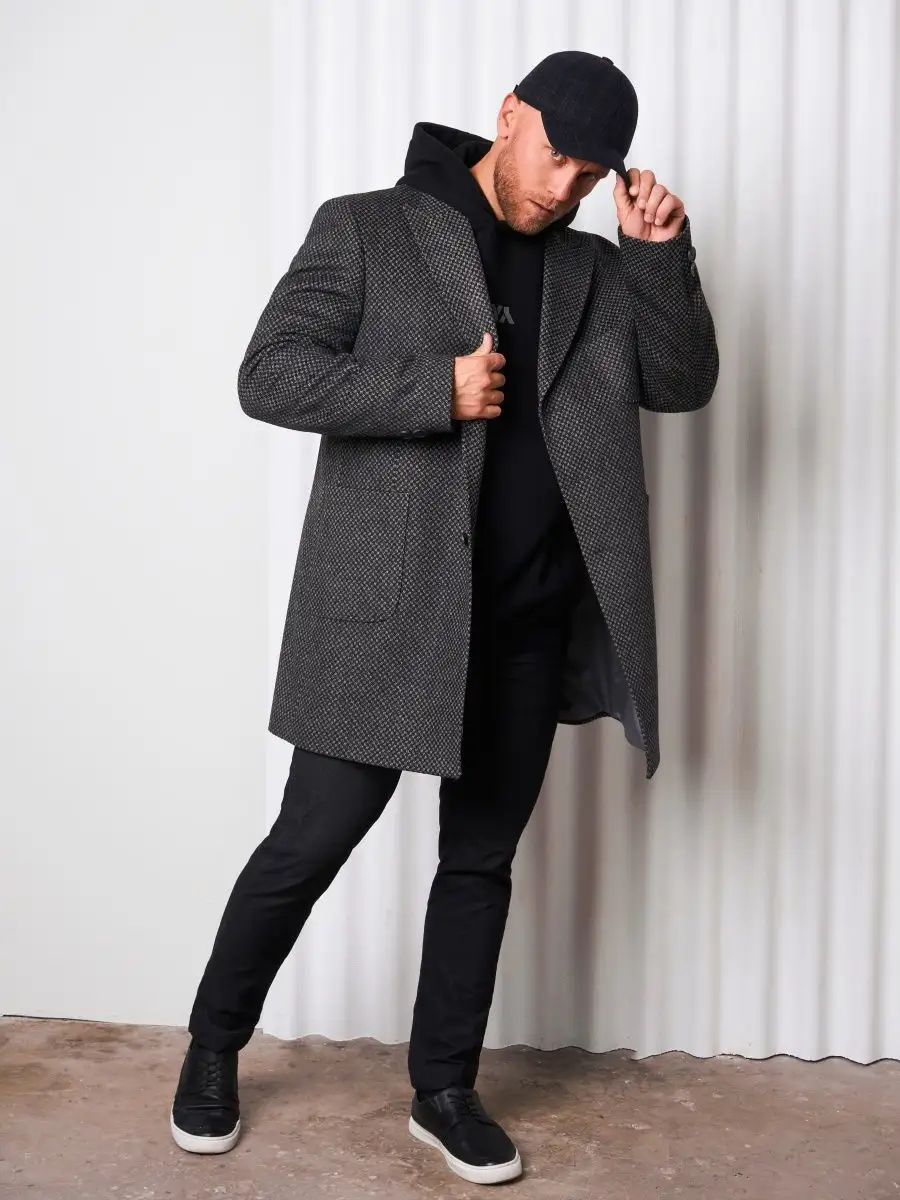 Кепка утепленная с ушками драповая