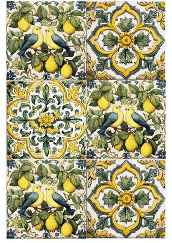 086 Пленочный трансфер декупажная карта, PROstoART