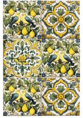 086 Пленочный трансфер декупажная карта, PROstoART