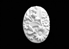 Силиконовая форма Камея Букет № 39