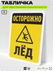 Табличка для обеспечения безопасности 
