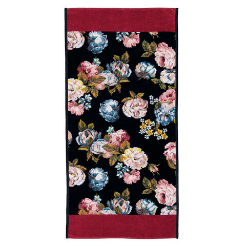 Полотенце 50x100 Feiler Rose Dream бордовое