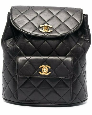 Стеганый рюкзак Chanel 1990-х годов