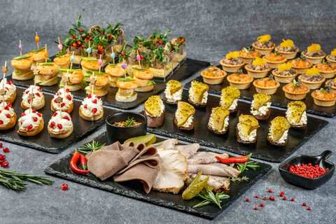 Фуршетный набор «День рождения», 62 шт.