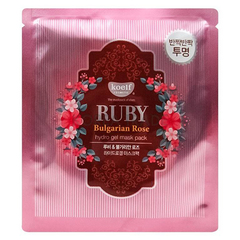 Koelf Маска гидрогелевая с экстрактом болгарской розы - Ruby & bulgarian rose, 30г