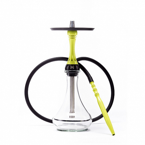 Кальян Alpha Hookah Model X YELLOW FLUOR