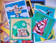 Открытка (художник Наталья Покровская)