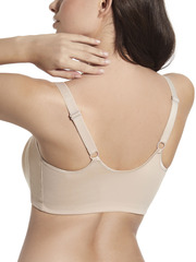 Бюстгальтер с мягкими чашками без косточек Selene BELEN | Серо-бежевый