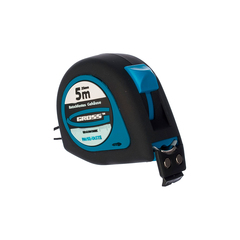 Рулетка Gross Ergonomisch, магнитный зацеп, обрезиненная, 5 м x 25 мм