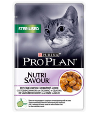 Pro Plan пауч для стерилизованных кошек (индейка) 85 г
