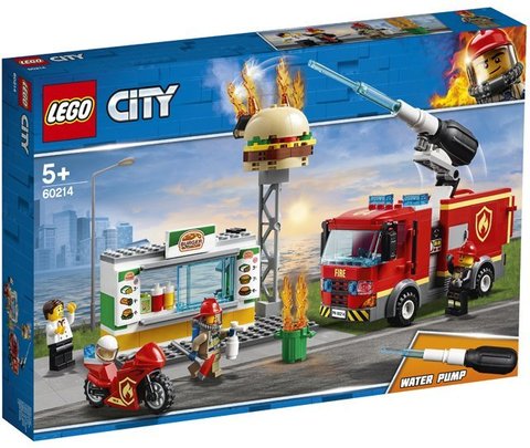 Lego konstruktor City Burger Bar Fire Rescue