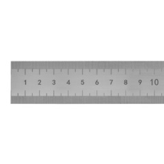 Линейка 500х25х1,0мм Шкала 0,5/1,0мм (кл.1, Сталь) Kinex 1023-25-050