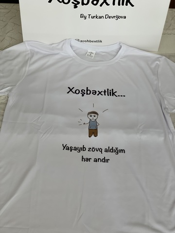 Köynək \ tshirt Xoşbəxtlik 2