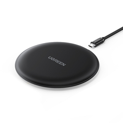 Беспроводная зарядка UGREEN CD186 15W Wireless Charging Pad, черный