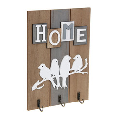 Ключница открытого типа HOME на 3 крючка