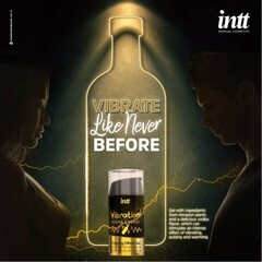 Возбуждающий гель с эффектом вибрации Vibration! Vodka energy (15 мл.) от INTT