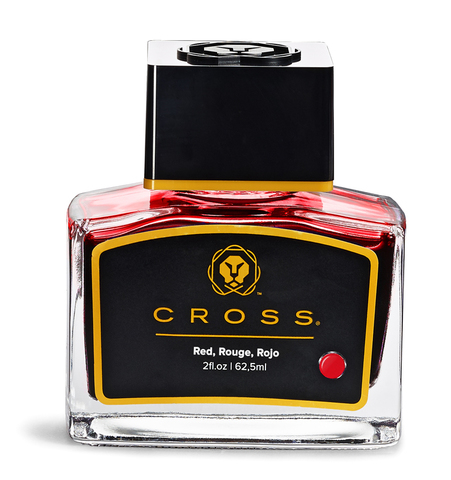 Чернила во флаконе Cross для перьевых ручек, 62,5 ml, Red (8945S-4)