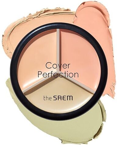 The Saem Cover Perfection Triple Pot Concealer  Консилер