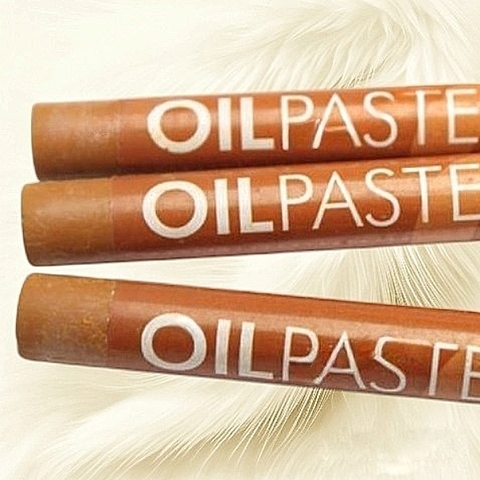 Пастель художественная масляная MUNGYO Oil Pastels Охра жженая №565 (3шт)