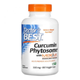 Куркумин с Meriva 500 мг, Curcumin Phytosome with Meriva 500 mg, Doctor's best, 180 вегетарианских капсул 1