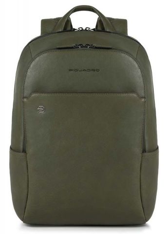 Рюкзак унисекс Piquadro Black Square, зелёный, кожа натуральная (CA3214B3/VE)