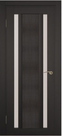 Дверь Zadoor Римини джута, цвет венге, остекленная