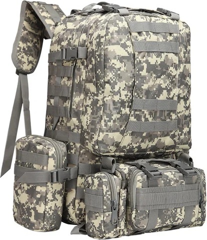 Картинка рюкзак тактический Skully Tactic RWZS42 acu - 1