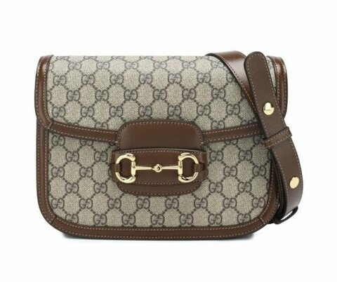 Сумка Gucci 1955 Horsebit коричневый
