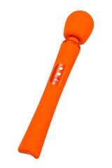 Оранжевый вибромассажер Vim Vibrating Wand - 31,3 см. - 