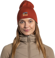 Шапка вязанная Buff Knitted Lilon Long Cinnamon - 2