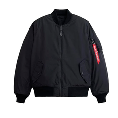 Бомбер Alpha Industries MA-1 Reversible Onion Quilted Black (Черный)