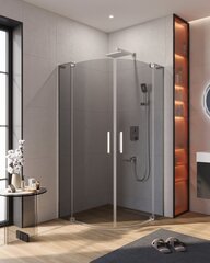 Cezares SLIDER-R-2-90/100-GRIGIO-Cr Душевой уголок фото