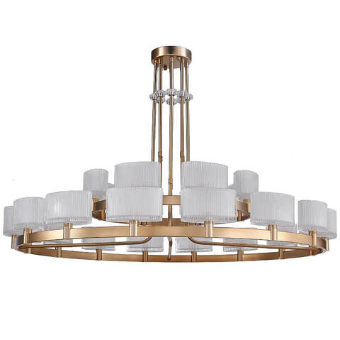 Люстра Newport 4338+16/C gold
