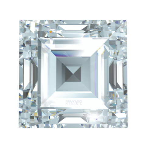 Фианит Каре ступ. от 2.00 до 4.00 мм