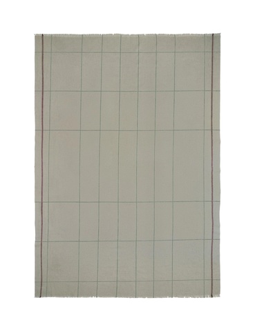 Плед 130х200 Elvang Square Light Green