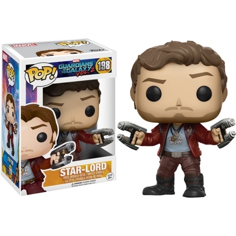 Фигурка Funko POP! Marvel. Guardians of the Galaxy: Star-Lord (198)