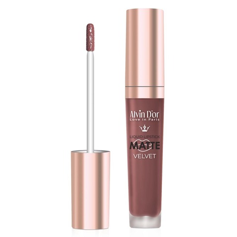 Alvin D`or Lg-16M Помада жидкая матовая Matte Velvet тон 05  7гр
