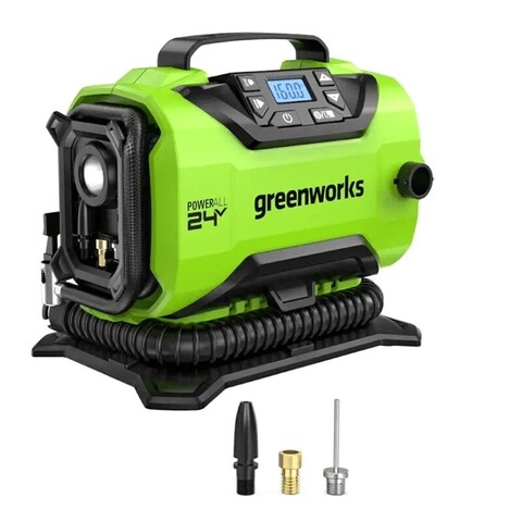 Компрессор автомобильный Greenworks ACG301