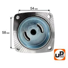 Корпус сцепления в сборе UNITED PARTS d26x9T для триммеров 26 куб.см. (Китай) GB26/GT250L