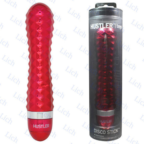 Семидюймовый вибратор алый DISCO STICK
