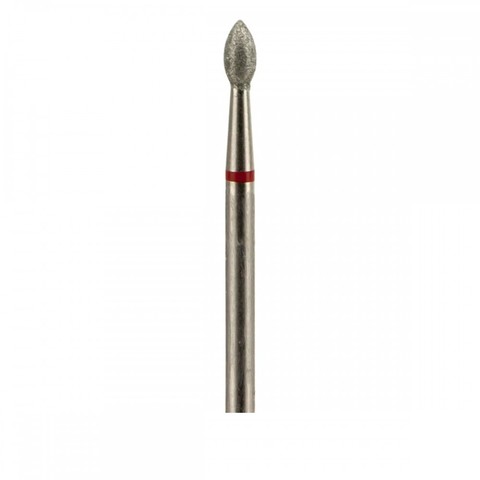 Фреза алмазная Почка 21 мм, красная