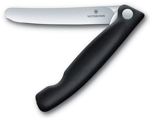 Нож кухонный складной Victorinox Classic, 110 mm, Black (6.7803.FB)