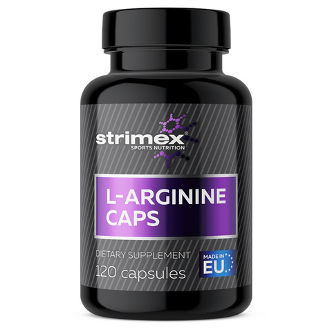 Аминокислота L-ARGININE CAPS STRIMEX , 120 капс