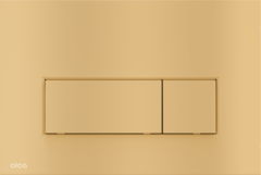 Alcaplast M57-G-M Клавиша смыва для унитаза, золото матовое фото