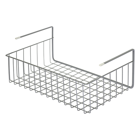 Корзина для хранения подвесная 38.8х24.5х15см Granli серая ss0000139