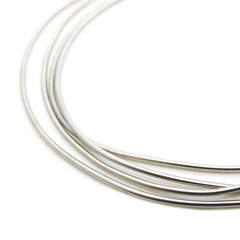 Канитель мягкая, гладкая KAN/MD, 0,7 мм глянец, графит